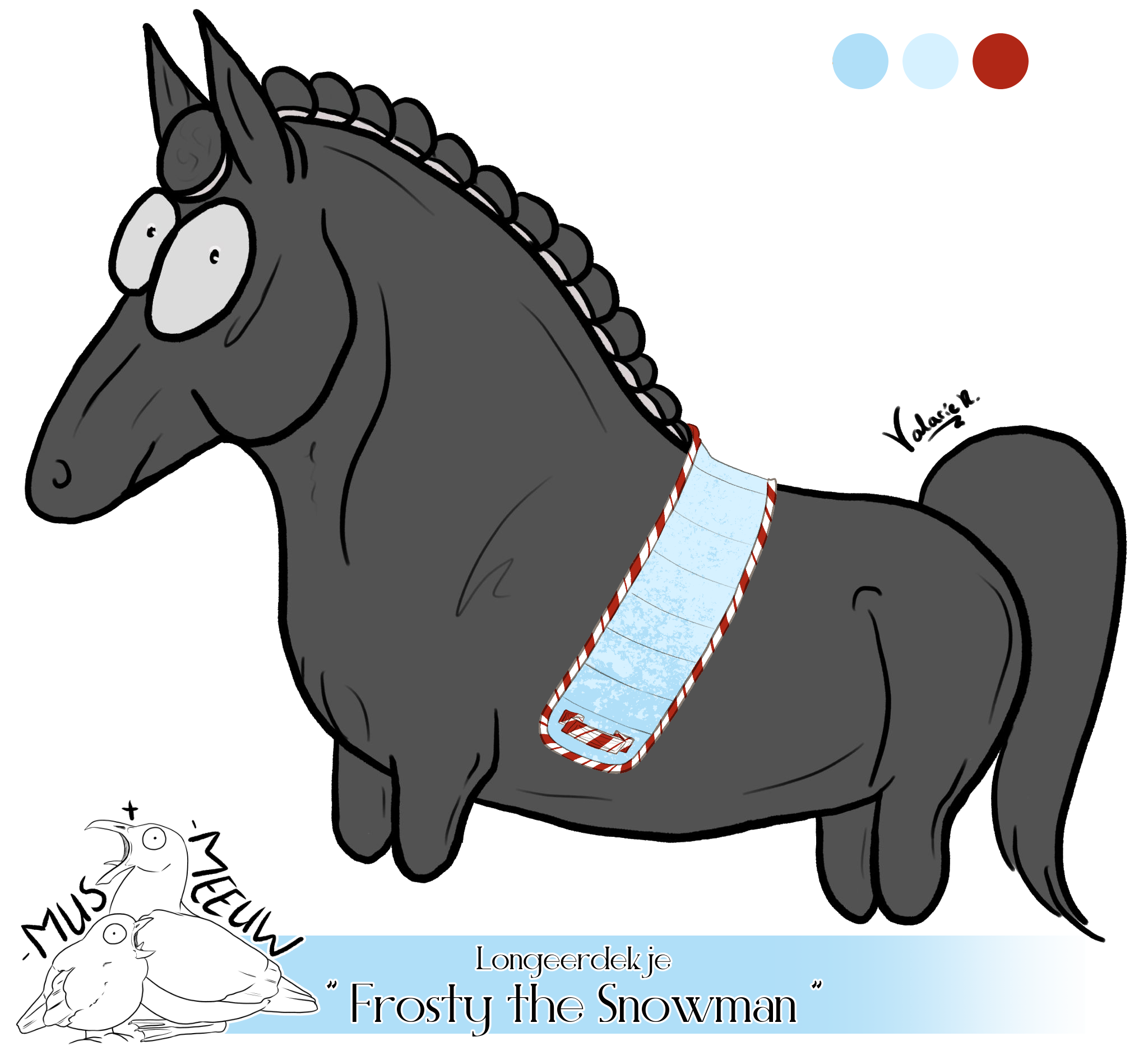 "Frosty the Snowman" Longeer Dekje