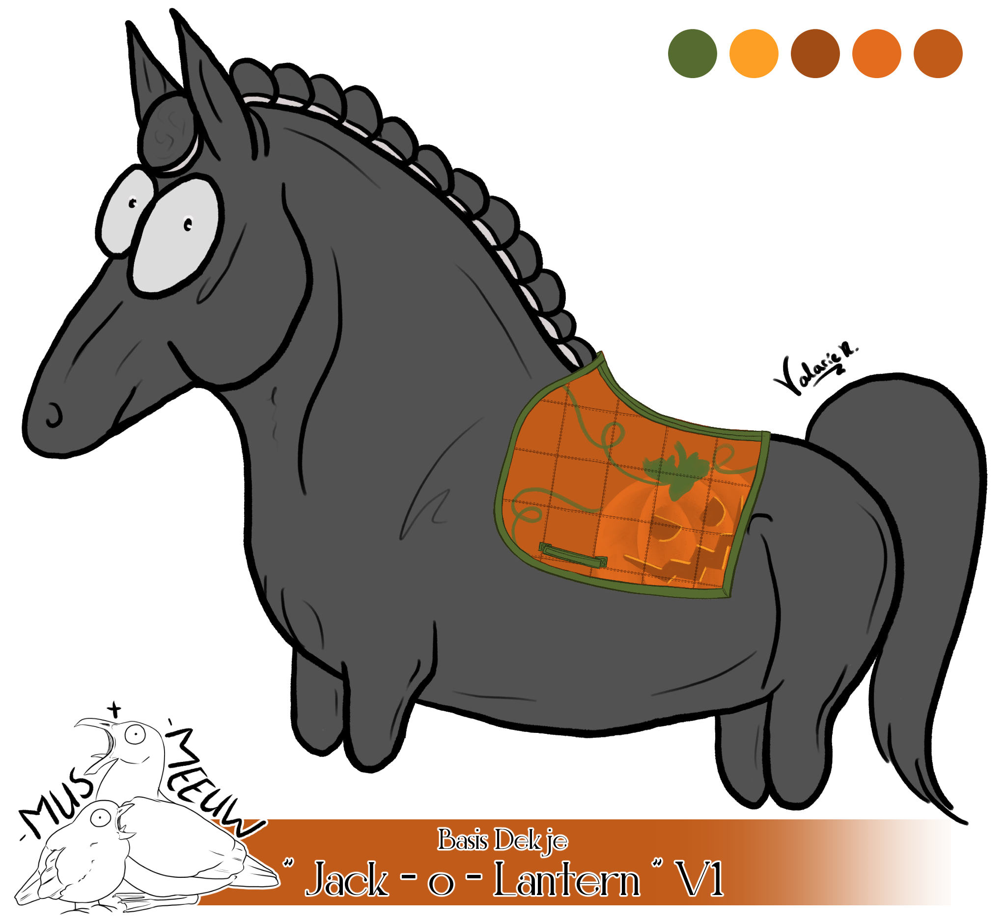 'Jack-o-Lantern' Basis Dekje V1