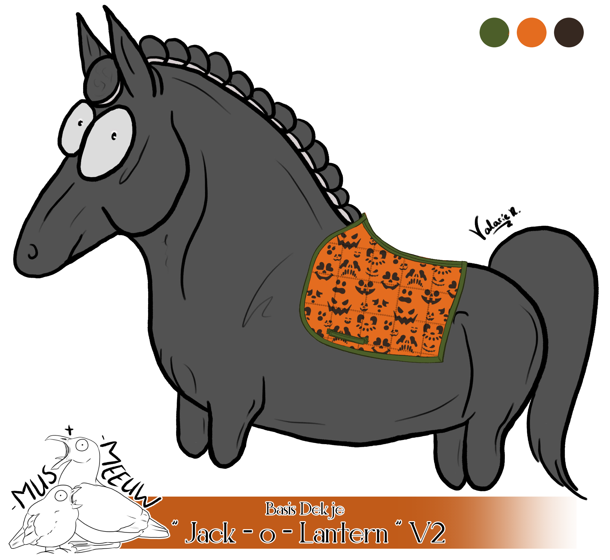 'Jack-o-Lantern' Basis Dekje V2